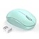 seenda Wireless Mouse for Laptop 24G Noiseless Mouse with USB Receiver Optical Tracking Portable Computer Mice for Chromebook PC Tablet Windows System 24 Months Battery Life Mint Green