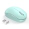 seenda Wireless Mouse for Laptop 24G Noiseless Mouse with USB Receiver Optical Tracking Portable Computer Mice for Chromebook PC Tablet Windows System 24 Months Battery Life Mint Green