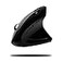 Adesso iMouse E10 Vertical Ergonomic Optical 6Button 24 GHz RF Wireless Mouse Right Hand Orientation Black