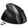 AURTEC LeftHanded Mouse Rechargeable 24G Wireless Ergonomic Vertical Mice with USB Receiver 6 Buttons and 3 Adjustable DPI 80012001600 for Left Hand Black
