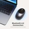 Satechi M1 Wireless Bluetooth Mouse USBC Rechargeable Compact Portable for MacBook AirProNeo iPad AirPro iPad mini Mac mini iMac Windows Space Gray