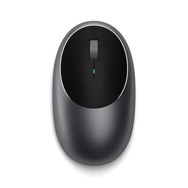 Satechi M1 Wireless Bluetooth Mouse USBC Rechargeable Compact Portable for MacBook AirProNeo iPad AirPro iPad mini Mac mini iMac Windows Space Gray