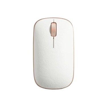 Azio Retro Classic Bluetooth Mouse Posh Wireless Genuine Leather Topped with Pixart Precision Tracker