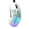 SteelSeries Aerox 3 Holey RGB Gaming Mouse Ultralightweight Water Resistant Design 8500 DPI TrueMove Core Optical Sensor Snow