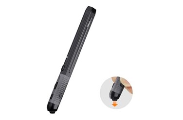 Plima Pocket Pen Mouse Ergonomic Wireless Optical Mouse with 24G Bluetooth 50 Reduce Wrist Strain Carpal Tunnel Portable StylusGrip Design for Laptop iPad Mac Windows Black