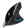 Perixx PERIMICE513 Wired Ergonomic Vertical Mouse 6 Buttons with 1000160032006400 DPI RightHanded Design Wired USB 59ft Cable Black