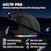FIRSTBLOOD ONLY GAME. AJ179PRO PAW3395 26000 DPI Gaming Mouse 8000Hz Polling Rate 58g UltraLight TriMode 24GWiredBluetooth 52 Magnetic RGB Charging Dock Ergonomic RightHand Design Black