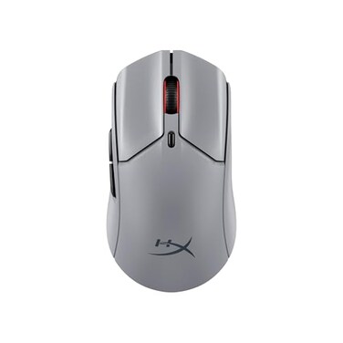 HyperX Pulsefire Haste 2 Pro 4K Wireless Gaming Mouse for PC 4k Polling Rechargeable 90 Hour Battery Lightweight 61g 26K Sensor 24GHz Bluetooth Slate Grey