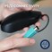 Perixx PERIMICE222PB Wired PS2 Optical Mouse Long 59 Ft Cable Optical 120016002000 DPI Design Black