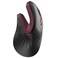 ProtoArc Ergonomic Mouse EM11 NL Bluetooth Rechargeable Wireless Vertical Mouse 3 MultiDevice Connectivity for ComputerPCLaptop 24GHz USBA Optical Mice for Windows Mac OS Wine Red