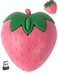 SHARE SUNSHINE Wireless Bluetooth Mouse Cute Pink Fruit Strawberry Shape Silent Portable Lightweight USB Optical Cordless Dual Mode Mice for PC Laptop Computer Tablet Mac MacBook Pro Desktop Kids Girl