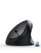 TECKNET Ergonomic Mouse 4800 DPI 5 Adjustable DPI Levels Wireless Vertical Mouse 6 Buttons 24G Silent Mouse for Laptop PC Chromebook Mac Black
