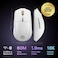 SteelSeries Rival 3 Wireless Gen 2 Gaming Mouse 24GHz and Bluetooth 18000 DPI TrueMove Air Optical Sensor 60 Million Click Durability LightWeight 100 PTFE Feet White
