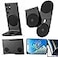 Rolling Square Edge Pro Tablet Kit Mount and Phone Magnetic Holder Smartworking Productivity Stand Accessory Compatible with MagSafe Compatible with Any Tablet or Phone Gray