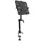 Mount-It! MountIt Tablet Pole Mount Desk Mount with CClamp Base Universal Full Motion iPad Tablet Holder for 614 Inch Screens Mic Stand Treadmill Wheelchair Tripod Compatible