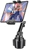 woleyi Cup Holder Car Tablet Mount iPad Mount Holder for CarTruck 360 Rotation Adjustable Universal Tablet Stand Cradle Compatible with iPad Pro Air Mini Galaxy Tab Z Fold iPhone 413 Devices