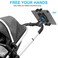 woleyi Stroller Tablet Holder for Baby Tablet Mount Handlebar Clamp for Scooter Wheelchair Gym Bicycle Workout Equipment Tripod for iPad Pro Air Mini Galaxy Tabs Z Fold Fire iPhone 4713 Devices