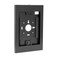 Mount-It! MountIt AntiTheft iPad Kiosk Wall Mount Lockable LowProfile Steel Enclosure for Retail Commercial Use iPad Gen 711 A16 Pro Air 75x75 VESA Flush Tablet Mount Black