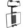 Cuxwill Car Rear View Mirror Phone Holder Tablet Mount for 413 iPad Cell Phone 360 Rotatable Retractable Car Truck Holder Rearview Mount for iPad Pro 129 Air Mini Galaxy Z Fold 4 3 iPhone etc