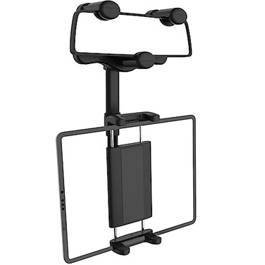 Cuxwill Car Rear View Mirror Phone Holder Tablet Mount for 413 iPad Cell Phone 360 Rotatable Retractable Car Truck Holder Rearview Mount for iPad Pro 129 Air Mini Galaxy Z Fold 4 3 iPhone etc