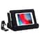 Sttargxing 2pcs MultiAngle Tablet Holder Cushion Stand with Net Pocket Black Color Phone Stands Upgraded Tablet Pad Support for PhonePadBooks Black