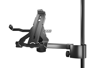 KM KM Knig Meyer 19743 Tablet PC Holder Biobased Plastic Accessory for Microphone Stands Tilting Suitable for Common Brands