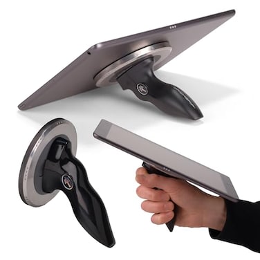 TORCHGRIP Universal Tablet Stand for Desk Lap Pillow Bed and Tablet Handle Mobile Compatible with iPad Samsung and Most Other Tablets Made in USA BlackBlack
