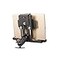 Tackform Metal Locking Tablet Mount for Car Truck or Semi ELD Ready Heavy Duty Drill Base Compatible with iPad Galaxy and Other Tablets with a 710 Screen Size