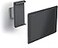 Durable WallMounted Tablet Holder SilverCharcoal Gray