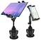 Xishwon Car Cup Holder Tablet Mount Phone Cradle Stand Truck for iPad Pro 11129 Air Mini 654 Galaxy Tabs iPhone 1716ProPro Max 47129 Smartphone Tab Adjustable Long Arm 360 Rotating