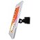 WeSTRUGGLE On Wall Mount Metal Bracket for iPad 102Inch 9th8th7th Genwith Anti Theft Security Lock Rotate DesignMulti Angle Horizontal and Vertical Screen SwivelSilver