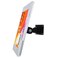 WeSTRUGGLE On Wall Mount Metal Bracket for iPad 102Inch 9th8th7th Genwith Anti Theft Security Lock Rotate DesignMulti Angle Horizontal and Vertical Screen SwivelSilver