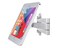WeSTRUGGLE Tablet Wall Mount Bracket with fold for iPad 102Inch 9th8th7th Gen Extend Adjustable Arm Swivel with Anti Theft Security Lock and Key Multi Angle Rotate DesignMetal Silver