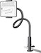 PlsHugek Gooseneck Kindle Tablet Holder Stand Adjustable Arm Mount for Reading in Bed Hands Free Kindle Paperwhite Accessories for iPhone iPadTablet Switch