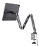 KU XIU Magnetic Wireless Charging Stand for iPad Pro 11 M4 2024 Foldable Adjustable Arm Mount with 2M Cable Aluminum Alloy Tablet Holder for Desk