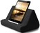 BZVV Tablet Pillow Stand with PocketAdjustable 3 Viewing AngleLazy Holder for Bed SofaCompatible with iPads Tablets eReaders Smartphones Books Magazines