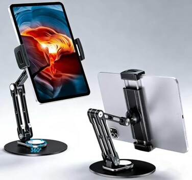 Bimo Tablet Stand Holder for ipadPortable Monitor Stand Holder for 15616360Rotate Base for 4716 KindleStore Cash Register Office Reception Kitchen Desktop Display