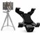 Acuvar Universal Tablet Tripod Mount Holder Adjustable Stand Adapter for iPad Samsung Galaxy Tab Surface Fits 811 Inch Tablets Vertical Horizontal Compatible with Tripods Monopods