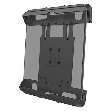 RAM MOUNTS TabTite Tablet Holder for iPad and 10 Tablets with Case SpringLoaded Cradle with AMPS Mounting Compatibility RAMHOLTAB17U