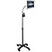 CTA Digital Gooseneck Floor Stand CTA Compact Security Gooseneck Floor Stand for Tablets with Lock and Key Security System for iPad 7th 8th 9th Gen 102 iPad Pro 129 and Surface Pro 4 PADSCGS
