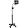 CTA Digital Gooseneck Floor Stand CTA Compact Security Gooseneck Floor Stand for Tablets with Lock and Key Security System for iPad 7th 8th 9th Gen 102 iPad Pro 129 and Surface Pro 4 PADSCGS