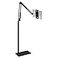 Elekpopu Tablet Floor Stand with 5LB Metal Base Overhead Bed Phone Stand Angle Height Adjustable Holder Universal Floor Stand Compatible with iPhone iPad Pro Air Mini Samsung Tab Kindle EReaders
