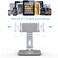 KABCON Tablet Stand Holder Tightness Adjustable MultiAngle Foldable EyeLevel Aluminum Solid Tablets Stands Dock for 414TabletsPhone iPad SeriesSamsung Galaxy TabsKindle FireEtc