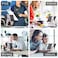 SHUOSUO Tablet Stand Adjustable Foldable 360 Swivel Heavy Aluminum Tablet Holder for Desk Compatible with iPad ProAirMini Galaxy Tab Surface Pro Kindle Fire 713 Silver