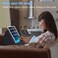 SAMHOUSING Tablet Pillow Stand Tablet Holder Dock for Bed with MultiViewing Angles Compatible with iPad Pro 97 105129 Air Mini 4 3 Kindle Galaxy Tab EReader Dark Grey