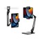 Twelve South HoverBar Duo iPad Stand 2nd Gen Adjustable Tablet Stand for Desk with Weighted Base Clamp Attachment for Mounting Tablet Holder Foldable Tablet Desk Stand Fits All iPads Black