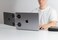 Rolling Square Edge Pro Tablet Kit Mount and Phone Magnetic Holder Smartworking Productivity Stand Accessory Compatible with MagSafe Compatible with Any Tablet or Phone Black
