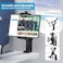 KDD Airplane Tablet Holder Mount Adjustable Travel Essentials iPad Phone Stand with 360 Degree Rotation Portable Tesla Model 3Y Car Headrest Mount Compatible with iPad Cell Phone