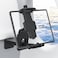 KDD Airplane Tablet Holder Mount Adjustable Travel Essentials iPad Phone Stand with 360 Degree Rotation Portable Tesla Model 3Y Car Headrest Mount Compatible with iPad Cell Phone