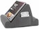 Brookstone Tablet Lap Cushion TabletPhoneEbook Holder for Bed Flights and Travel Memory Foam Lap Desk for Reading and Hands Free Viewing Compatible iPad and Kindle Accessories Grey